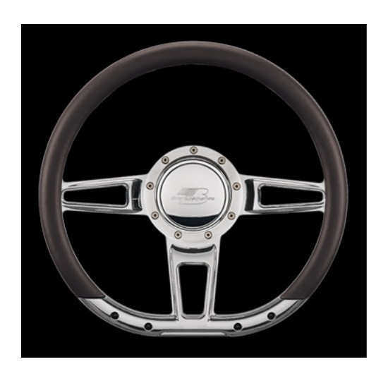 Billet Specialties 29409 Billet Fast Lane Steering Wheel, 14