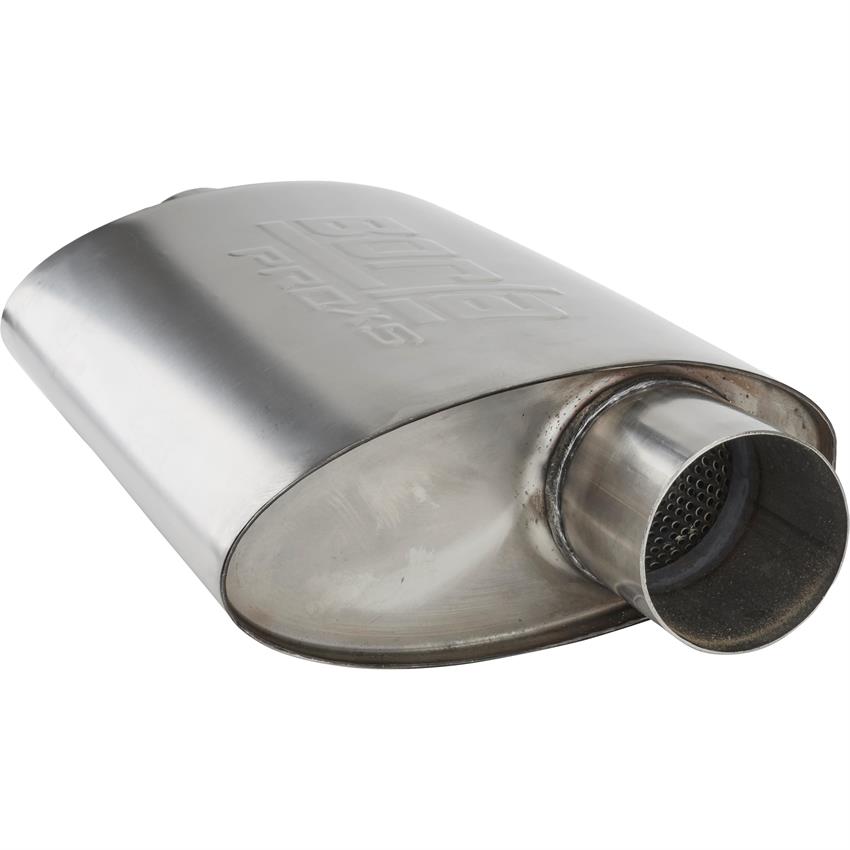 Borla 40359 Borla Pro XS Muffler Center/Offset Oval 3" Inlet/Outlet Stainless Borla 40359 Borla Pro XS Muffler Center/Offset Oval 3" Inlet/Outlet Stainless