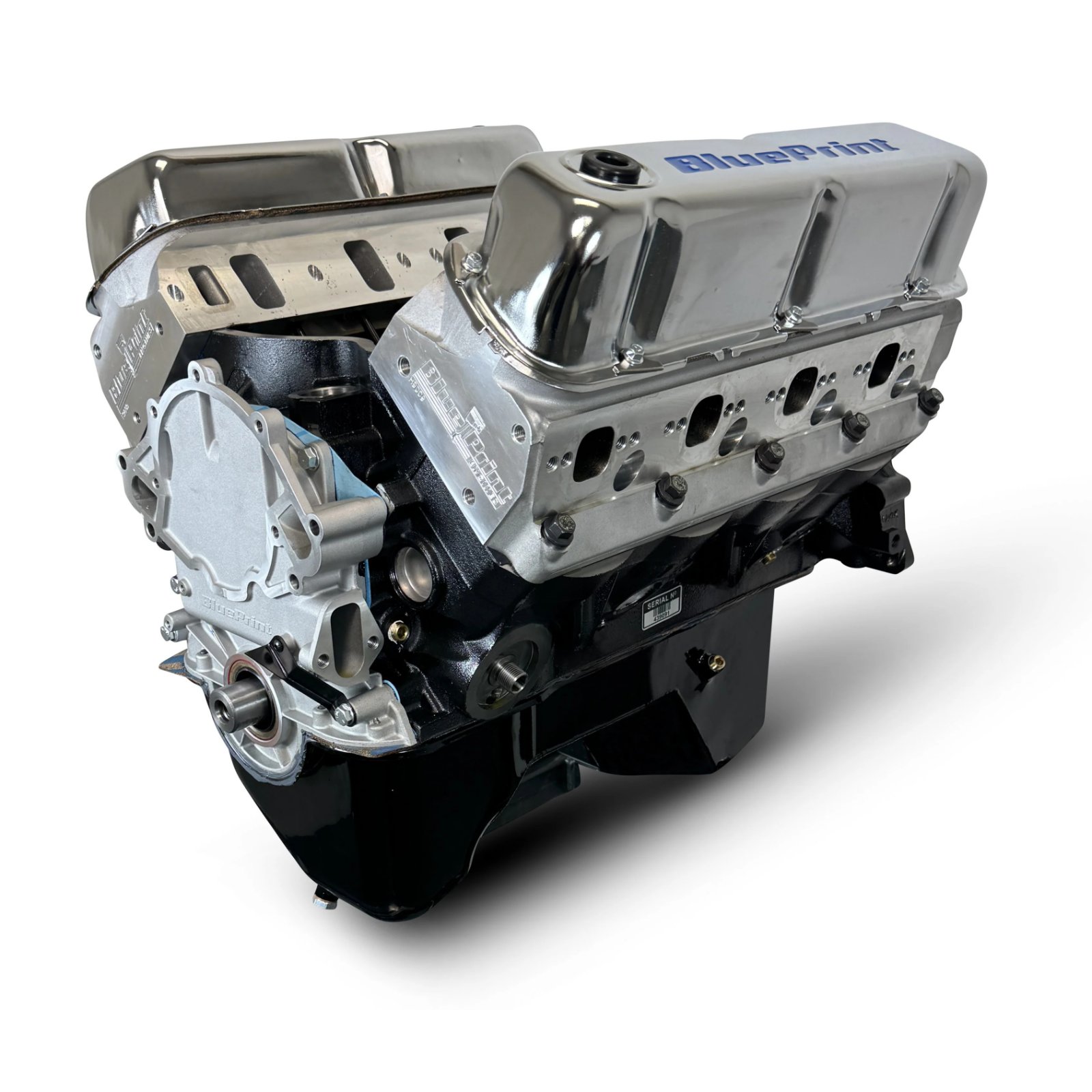 BluePrint BPF4089RCT Ford 408 450HP Long Block Rear Sump Engine