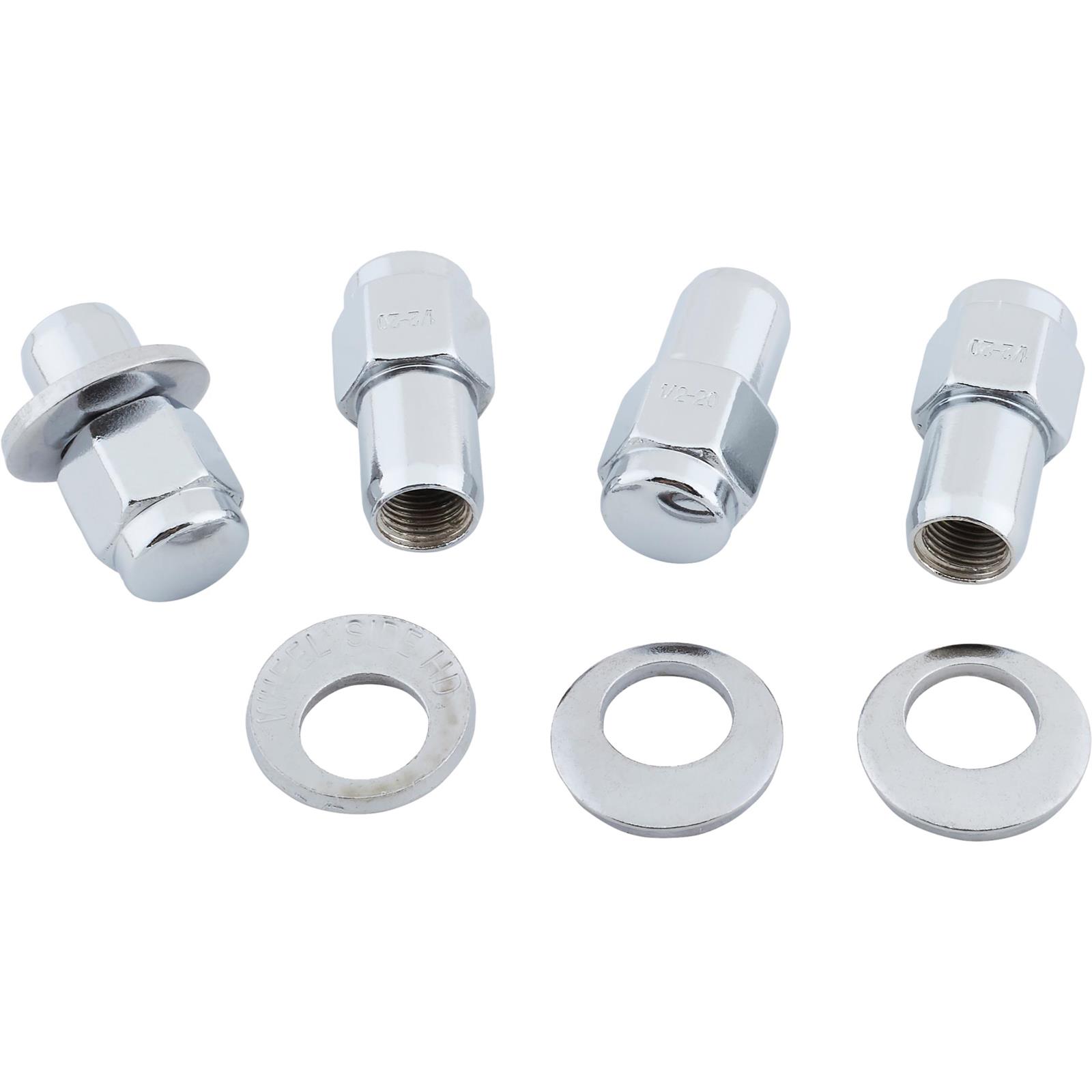 Cragar A277234 Lug Nut, 1/2RH, Offset Washer,