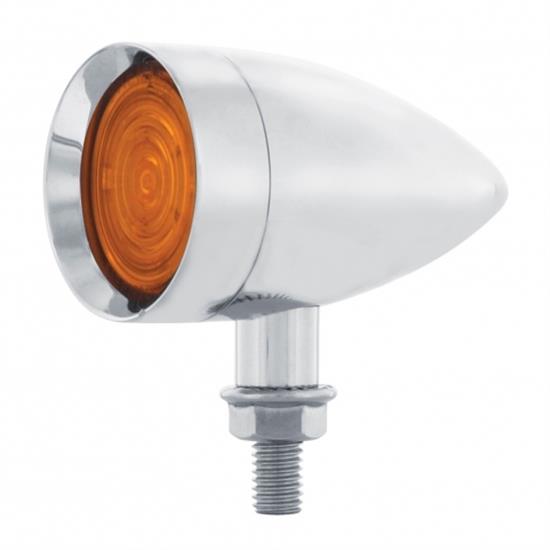 United Pacific 36859 9 LED Dual Function Mini Bullet Light, Amber