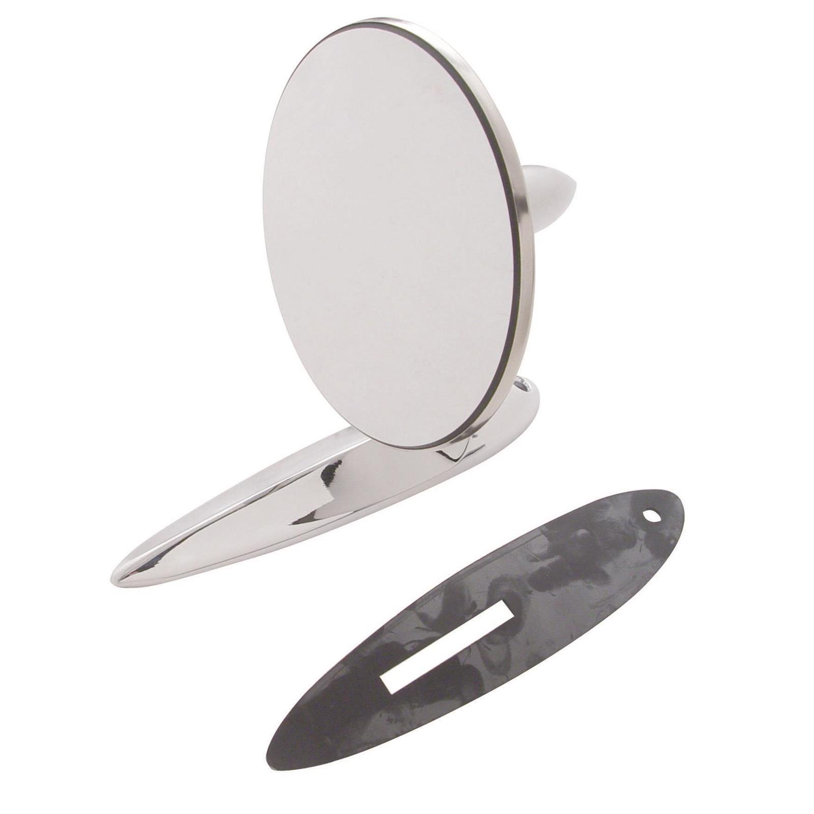 United Pacific C555728-CVX 55-57 Chevy Car Convex Exterior Mirror