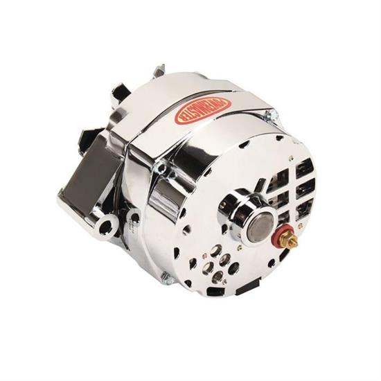 Powermaster 17294 GM 12SI 100 Amp Alternator, Chrome