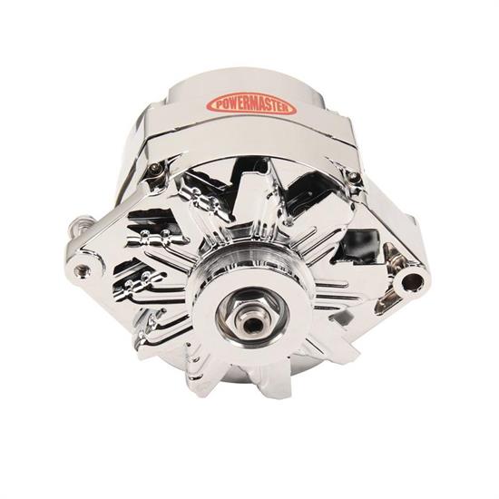 Powermaster 17294 GM 12SI 100 Amp Alternator, Chrome