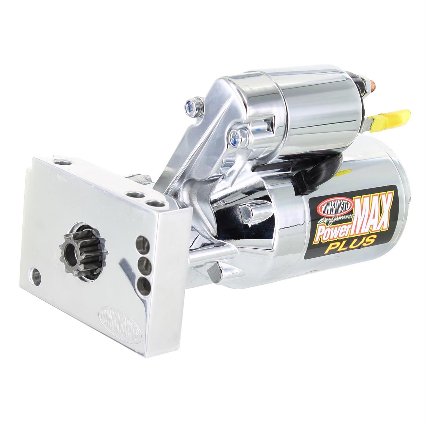 Powermaster 19000 PowerMAX Starter, Mini, Chrome, Chevy