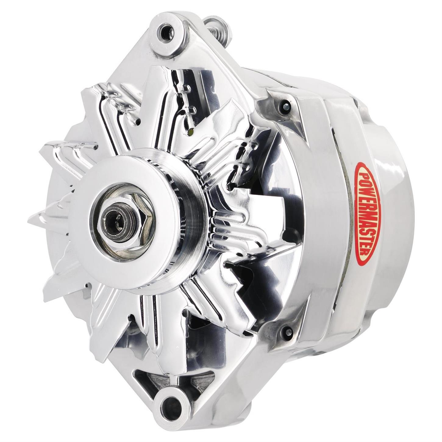 110 Amp Chrome Self Exciting Alternator For 305 350 SBC BBC 110 Amp Chrome Alternator - 1-Wire Self-Exciting For GM 305/350 SBC/BBC Street Rods 1 305/35/24 Performance Tires