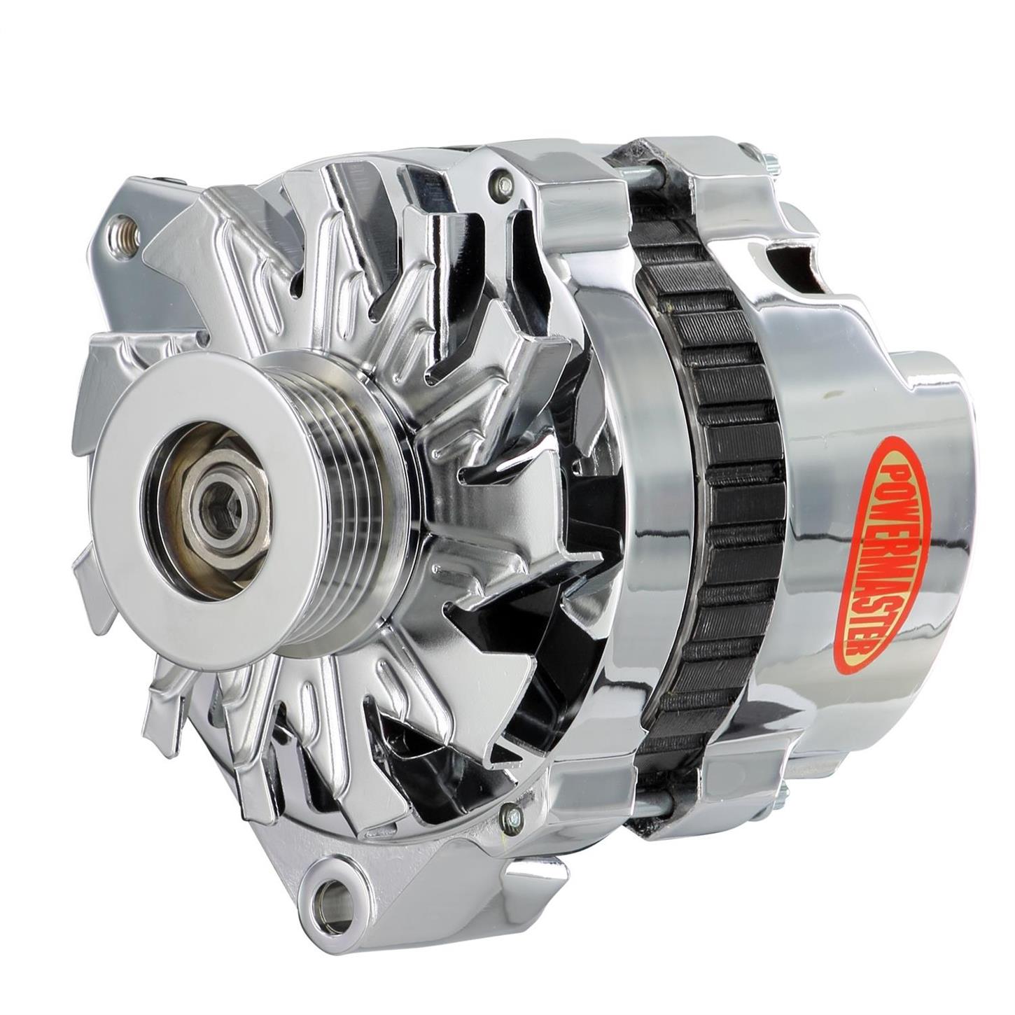 Powermaster 37461 Street Alternator, 140A, Serpentine, 12V, GM
