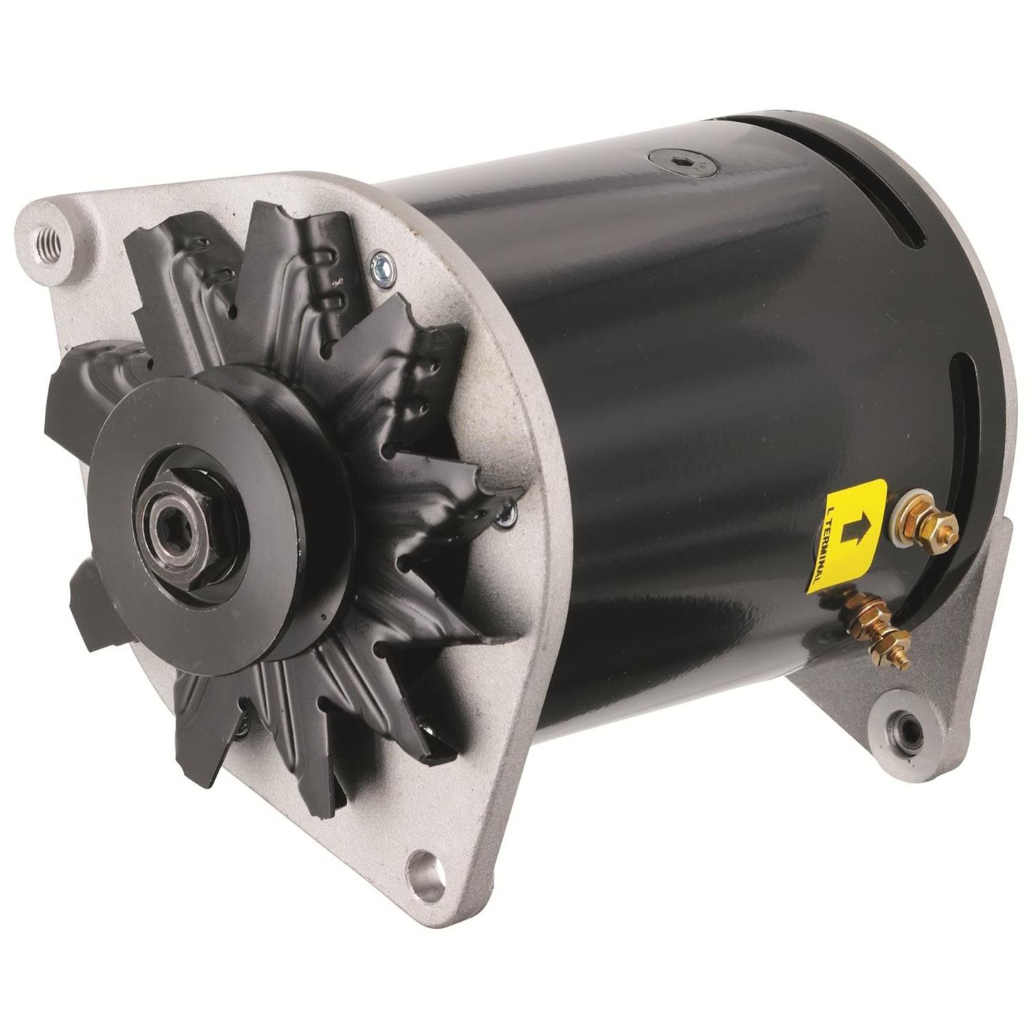 Powermaster 82155 PowerGEN 1956-57 Ford T-Bird 12 V Alternator, Blk