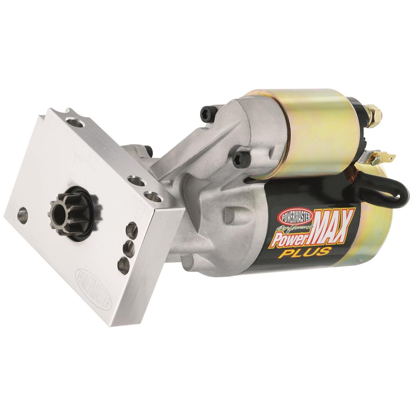 Powermaster 9004 PowerMAX Starter, Mini, Black/Natural, Chevy