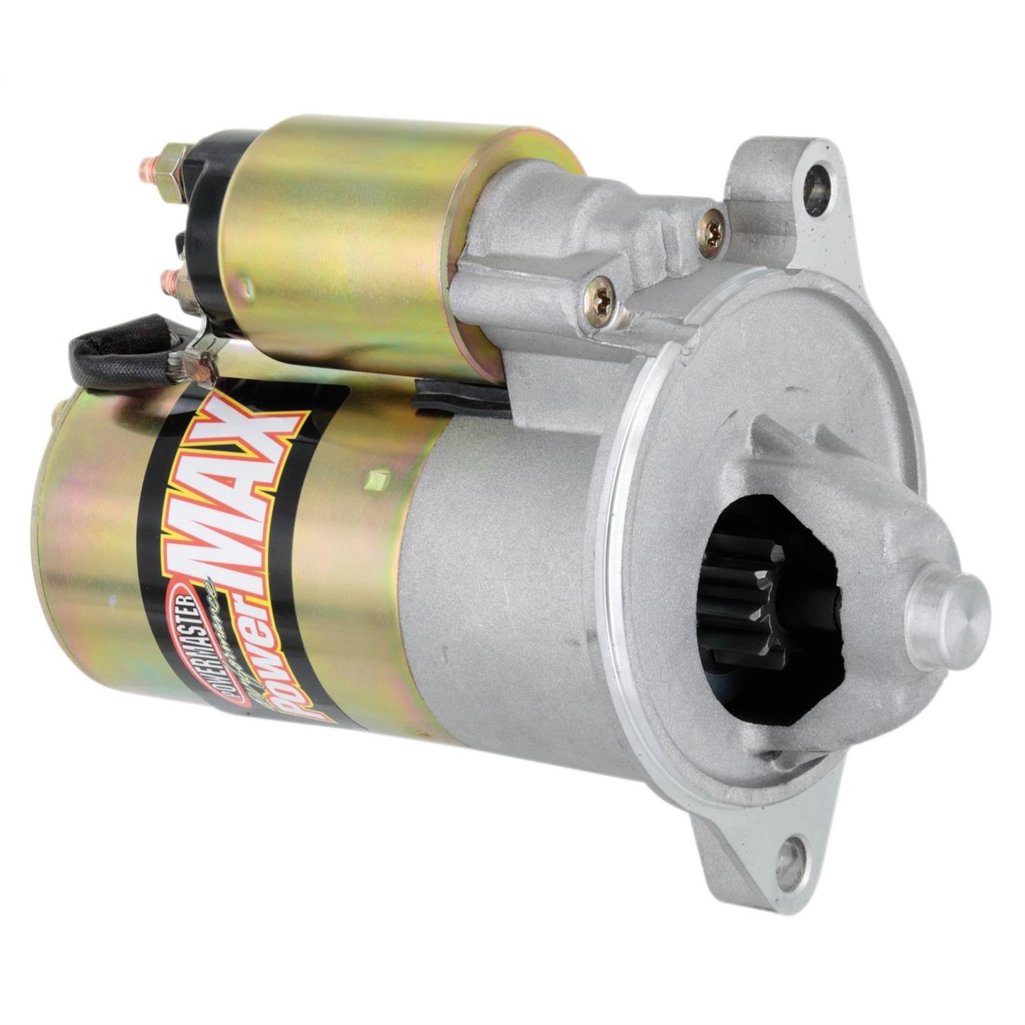 Powermaster 9172 PowerMAX Starter, Full size, Gold Iridited, Ford