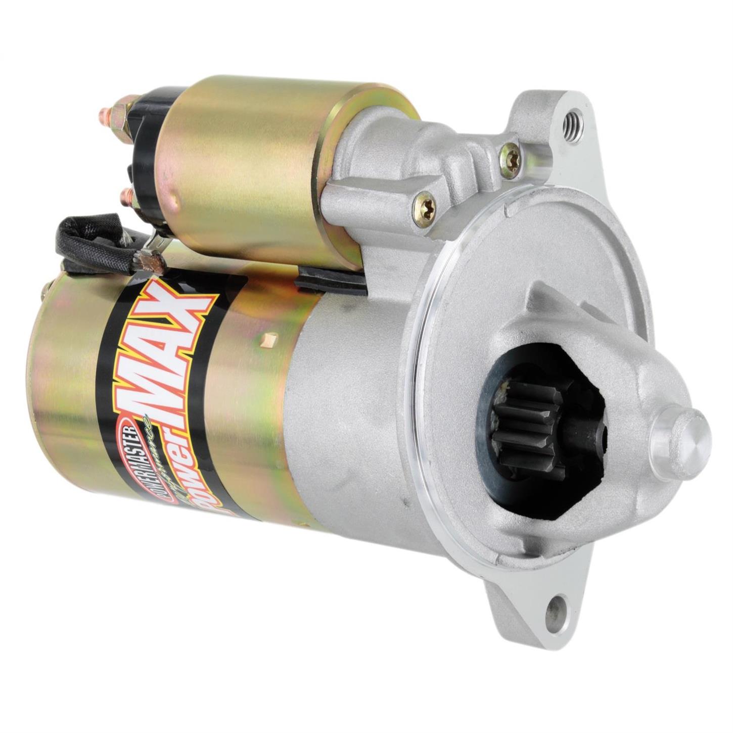 Powermaster 9182 PowerMAX Starter, Full size, Gold Iridited, Ford