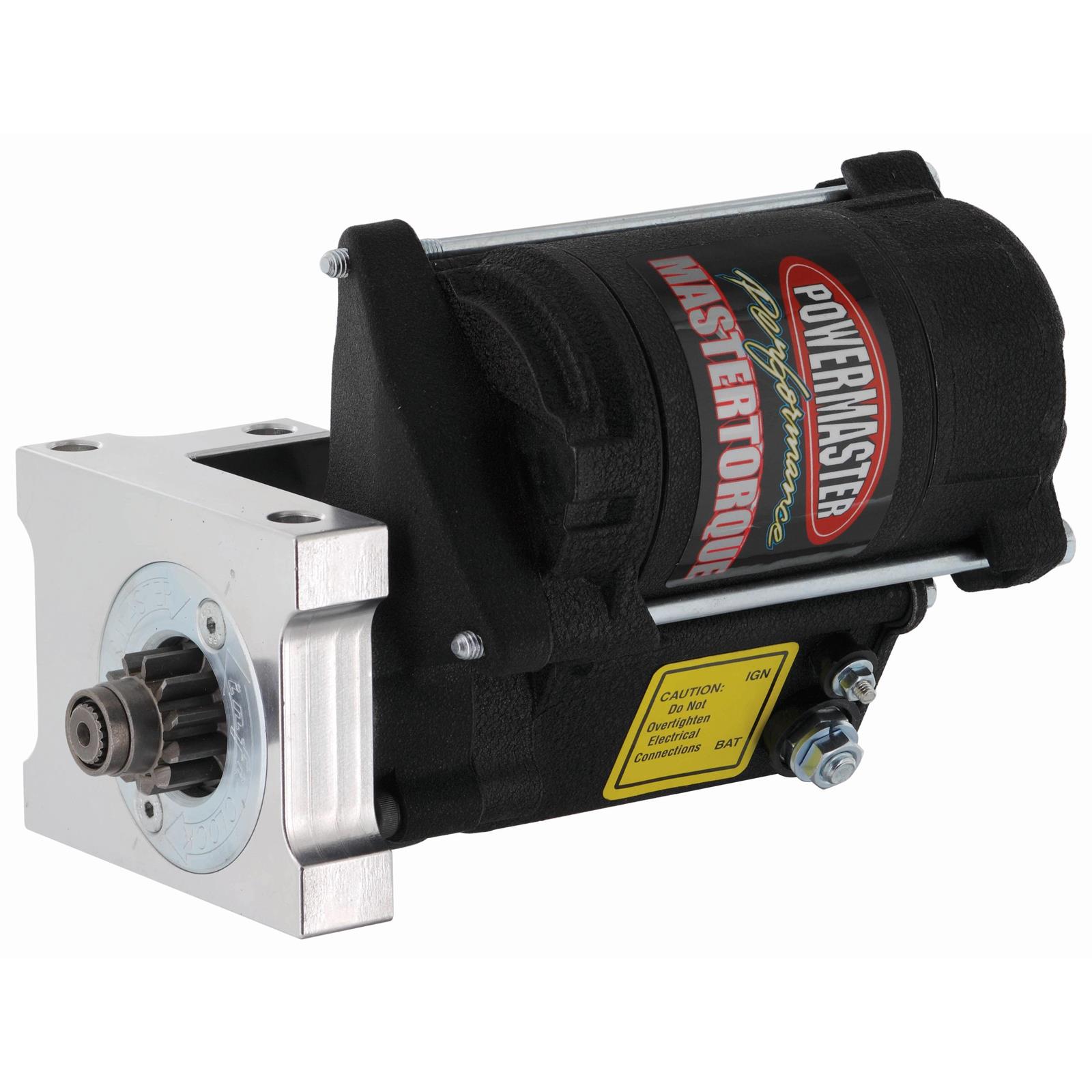 Mastertorque Chevy Starter Motor, 168T & Starter Quick Connect