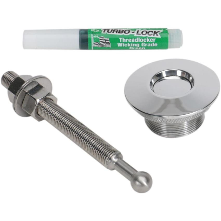 Quik Latch QL38SP 38 Series Billet Hood Pin, Polished