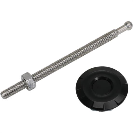 Quik Latch QL25ACGTB GT Air Cleaner Kit, Black