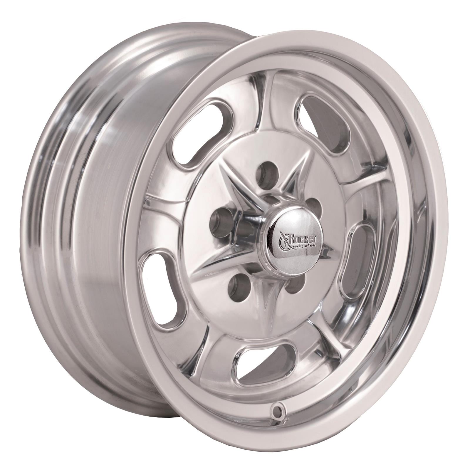 Rocket Racing Wheels Igniter Series 15X6 Wheel, 5x5 BP, 3.5 BS