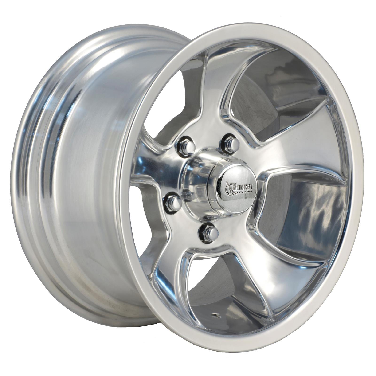 Rocket Racing Wheels Injector Series 15X8 Wheel, 5x4.75 BP, 4.5 BS