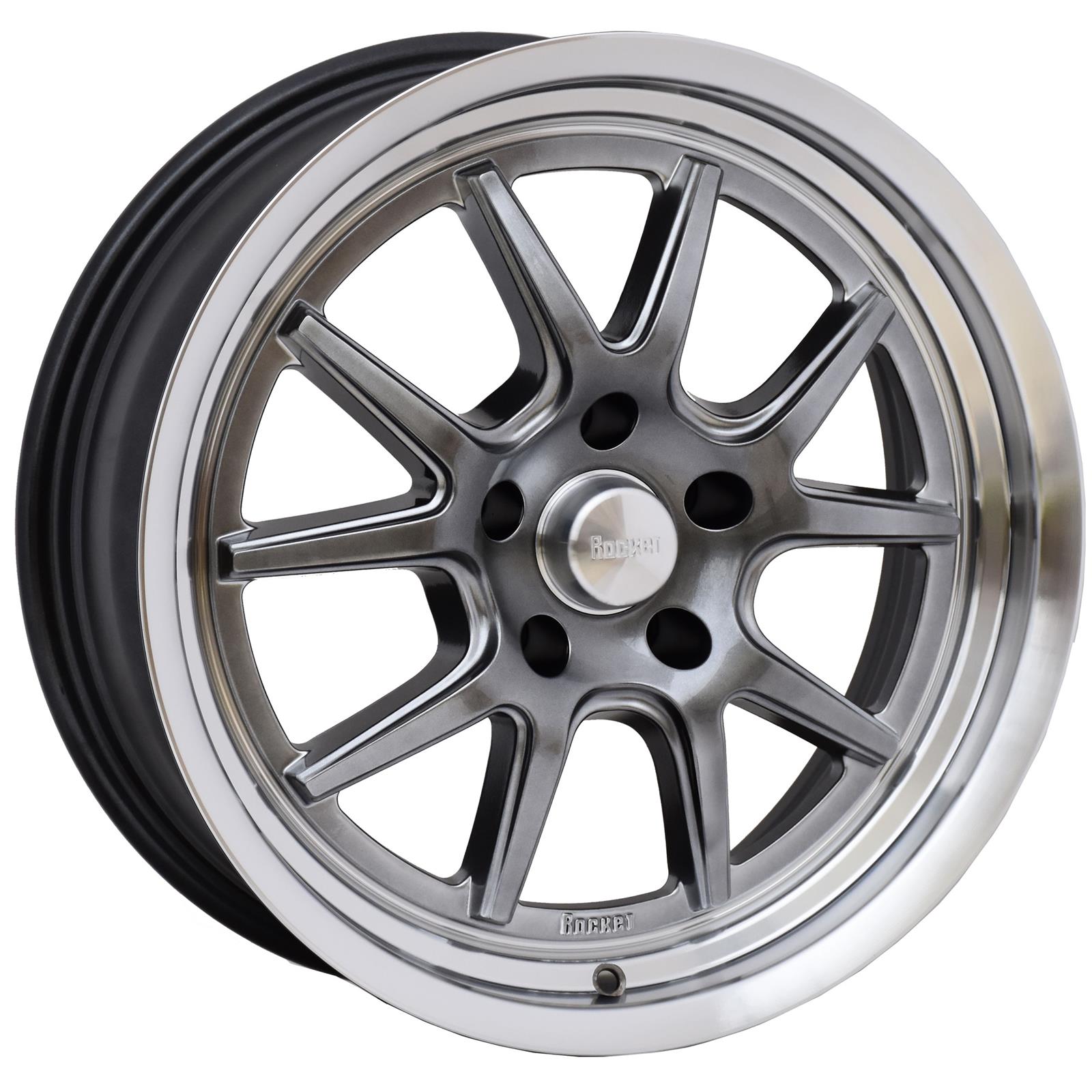 Rocket Racing Wheels Attack Wheel, 18x7, 5 on 5
