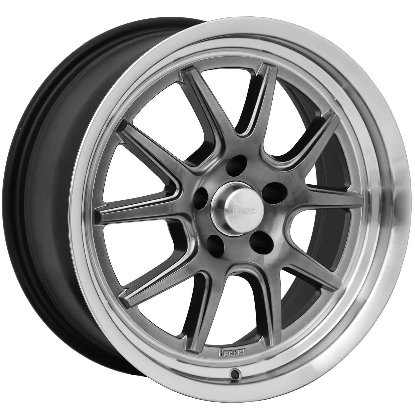 18 Inch R Tech Wheel Rocket Racing Wheels Attack Wheel, 18x8, 5 on 5