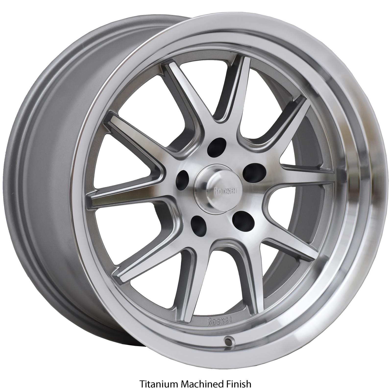 Rocket Racing Wheels Attack Wheel, 18x9, 5 on 4.75