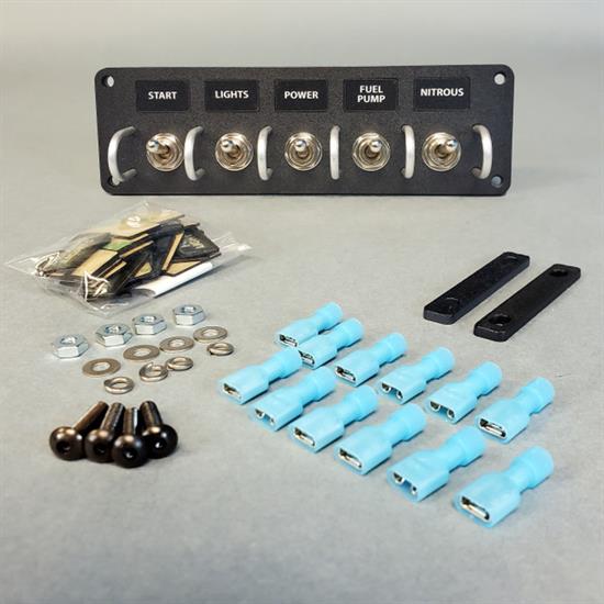 New Vintage 24111-01 NVU RGB LED Toggle Switch Panel W/Guards