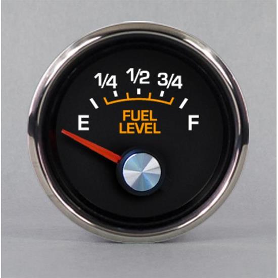 New Vintage USA 79128-79 M-102 Series Fuel Level Gauge, Black