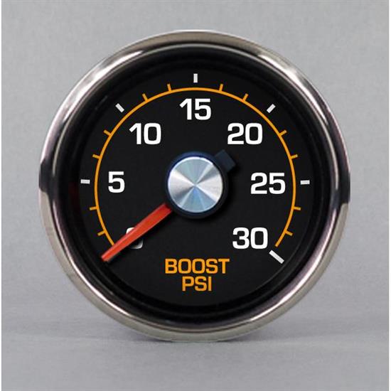 New Vintage USA 79131-79 M-102 Series Boost Gauge, Black