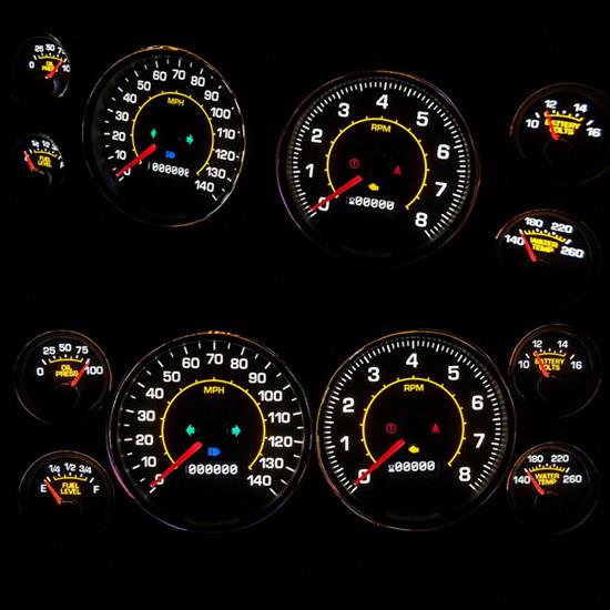 New Vintage USA 83378-78 78-88 Grand Prix M-102 Series Gauge Set