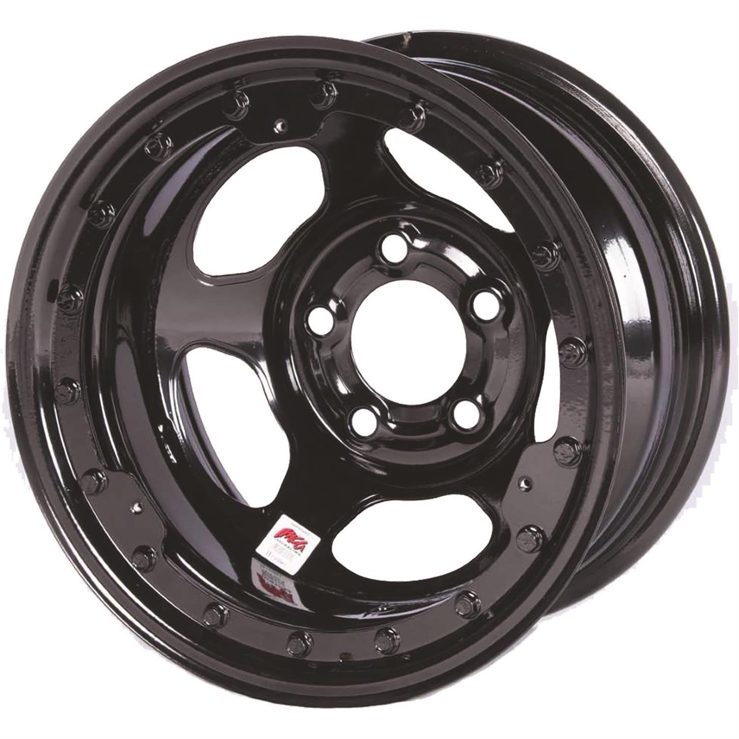 Bassett 15x8 Inertia Beadlock Wheel, 5 on 5 Bolt Pattern, IMCA