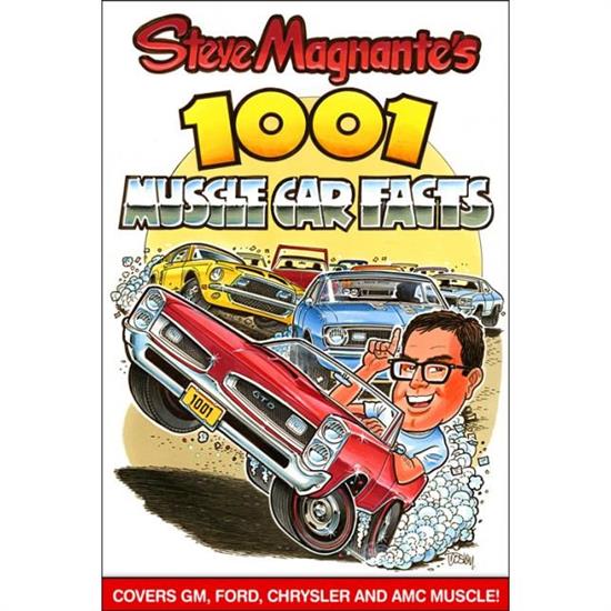 Car Tech CT517 Steve Magnante's 1001 Muscle Car Facts - Book