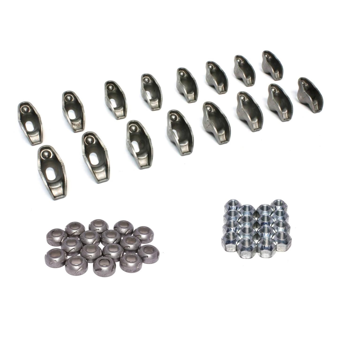 COMP Cams 1218-1 High Energy Nitrided Steel Rocker Arm with 1.6 Ratio and 3//8 Stud Diameter for Chevrolet Small Block Engine