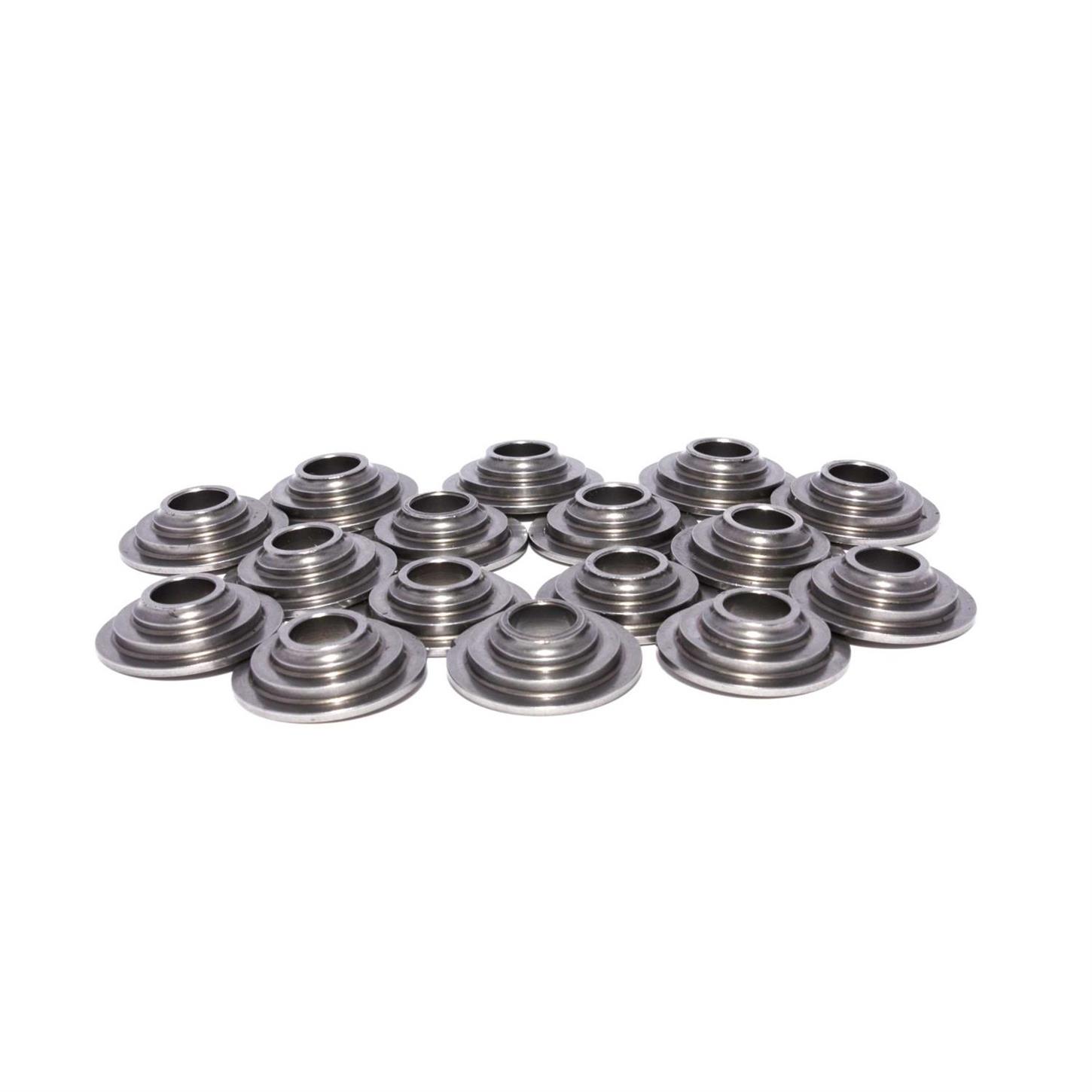 COMP Cams 177916 Tool Steel Valve Spring Retainers, 7 Degree, Set/16
