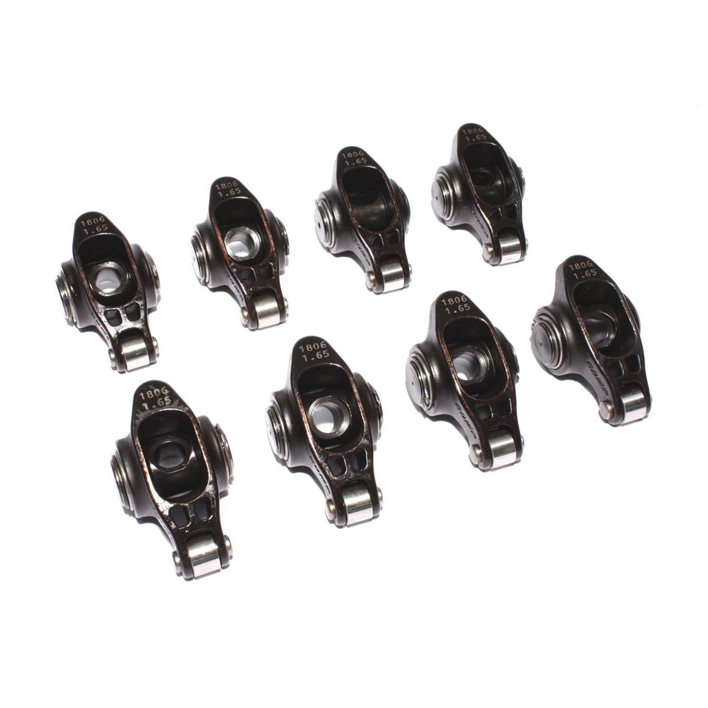 COMP Cams 1803-8 Ultra Pro Magnum XD Rocker Arms, Full roller, 3/8,Set