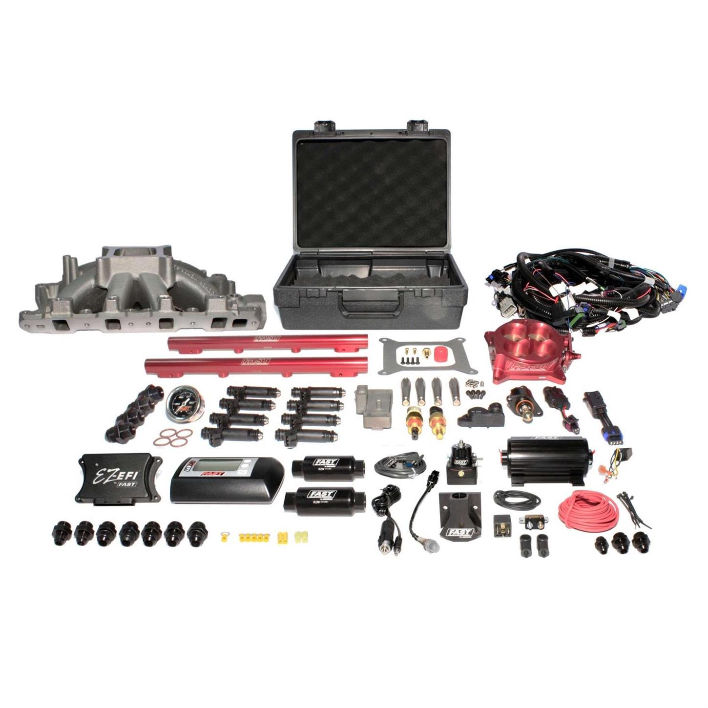 FAST 303130210E Complete EZEFI Kit, Small Block Ford, Up to 1000HP