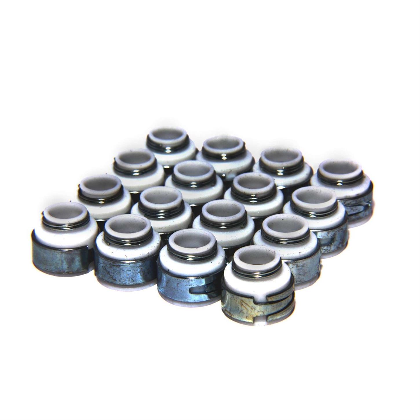 COMP Cams 50016 Valve Stem Seals, PTFE, .530 Inch, 5/16 Inch, Set/16
