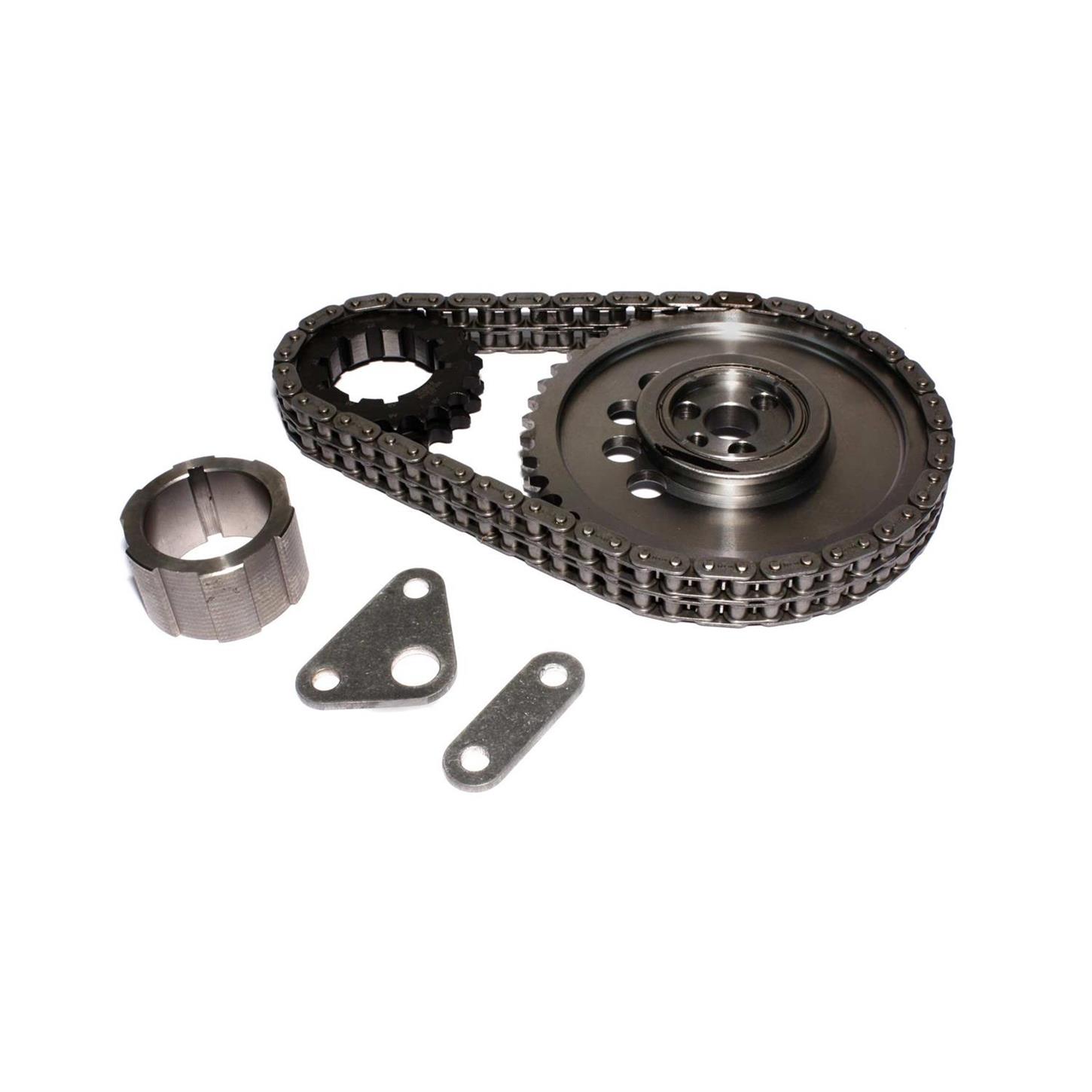 COMP Cams 7102 Keyway Adjust. Billet Timing Chain Set, Chevy 6.0 LS2