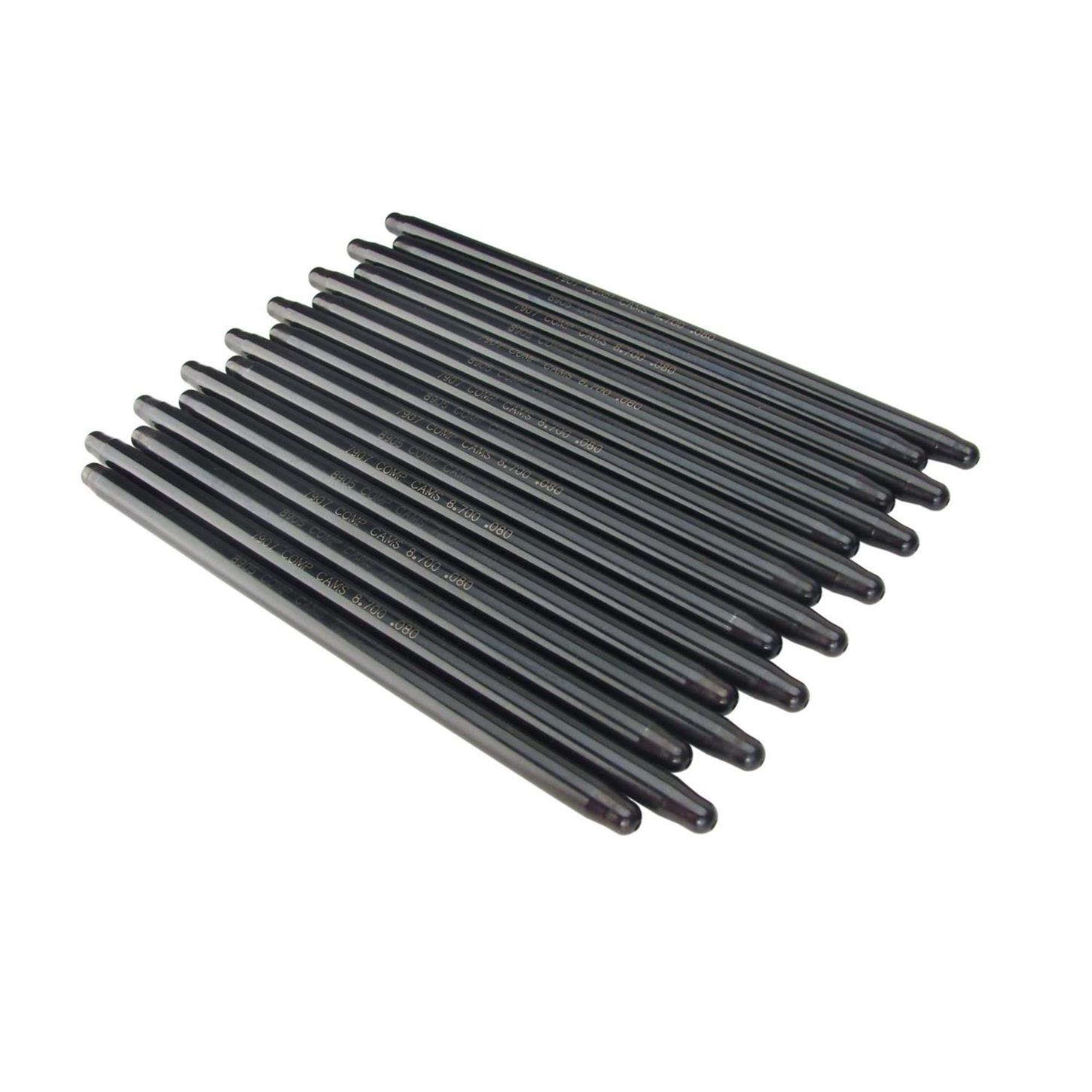COMP Cams 799816 HiTech Pushrods, 3/8 Dia., 8.700 Length, Set