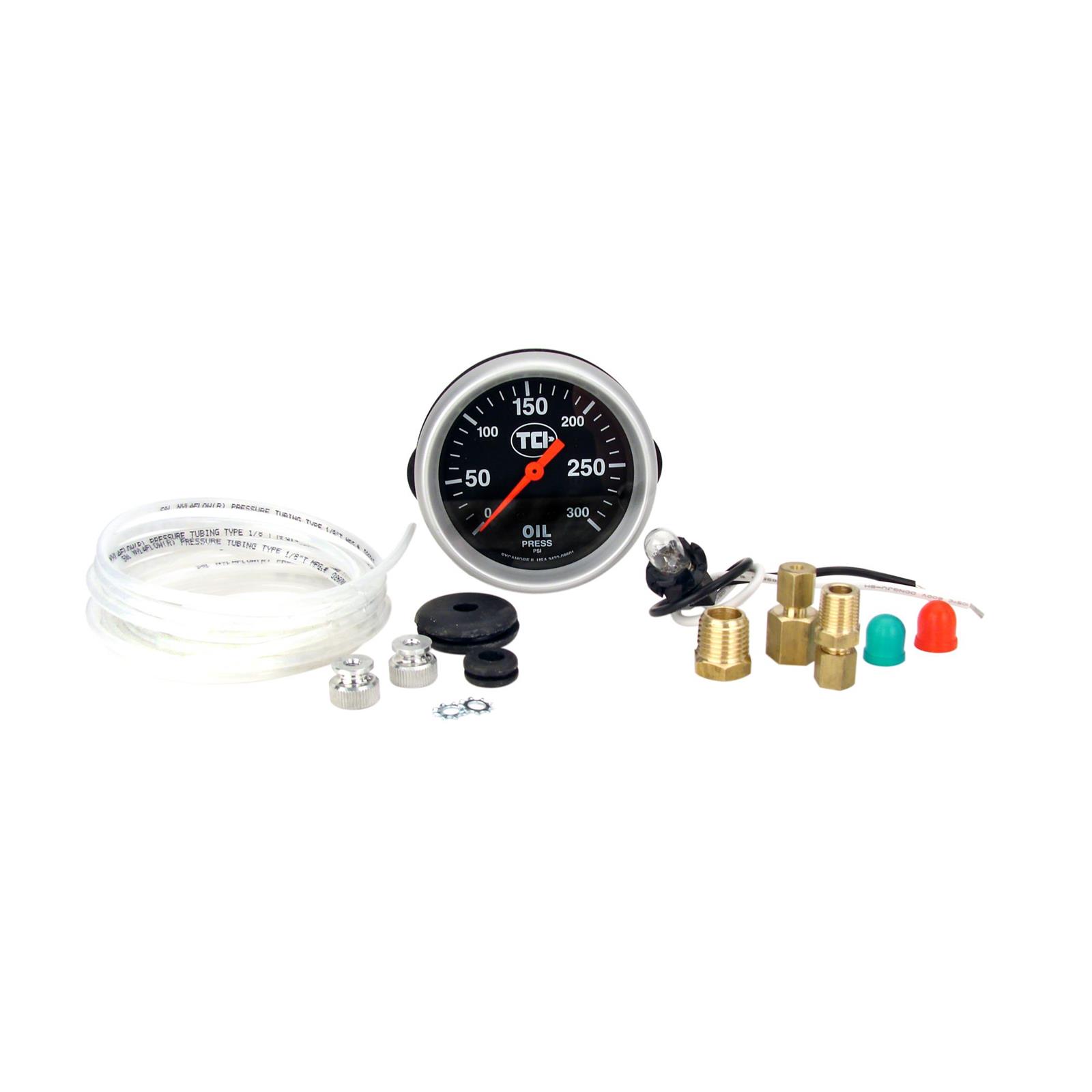 TCI 801100 Black 2 5/8 Trans Pressure Gauge