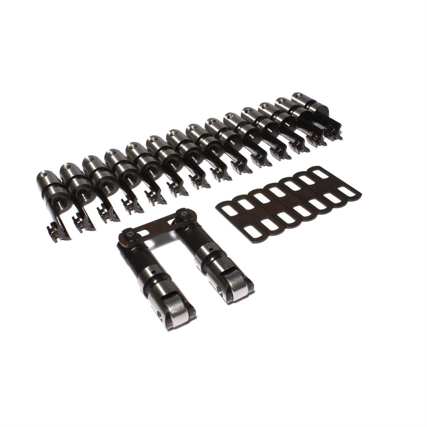 COMP Cams 899516 EndureX Lifters, Solid roller, Chevy S/B, Set