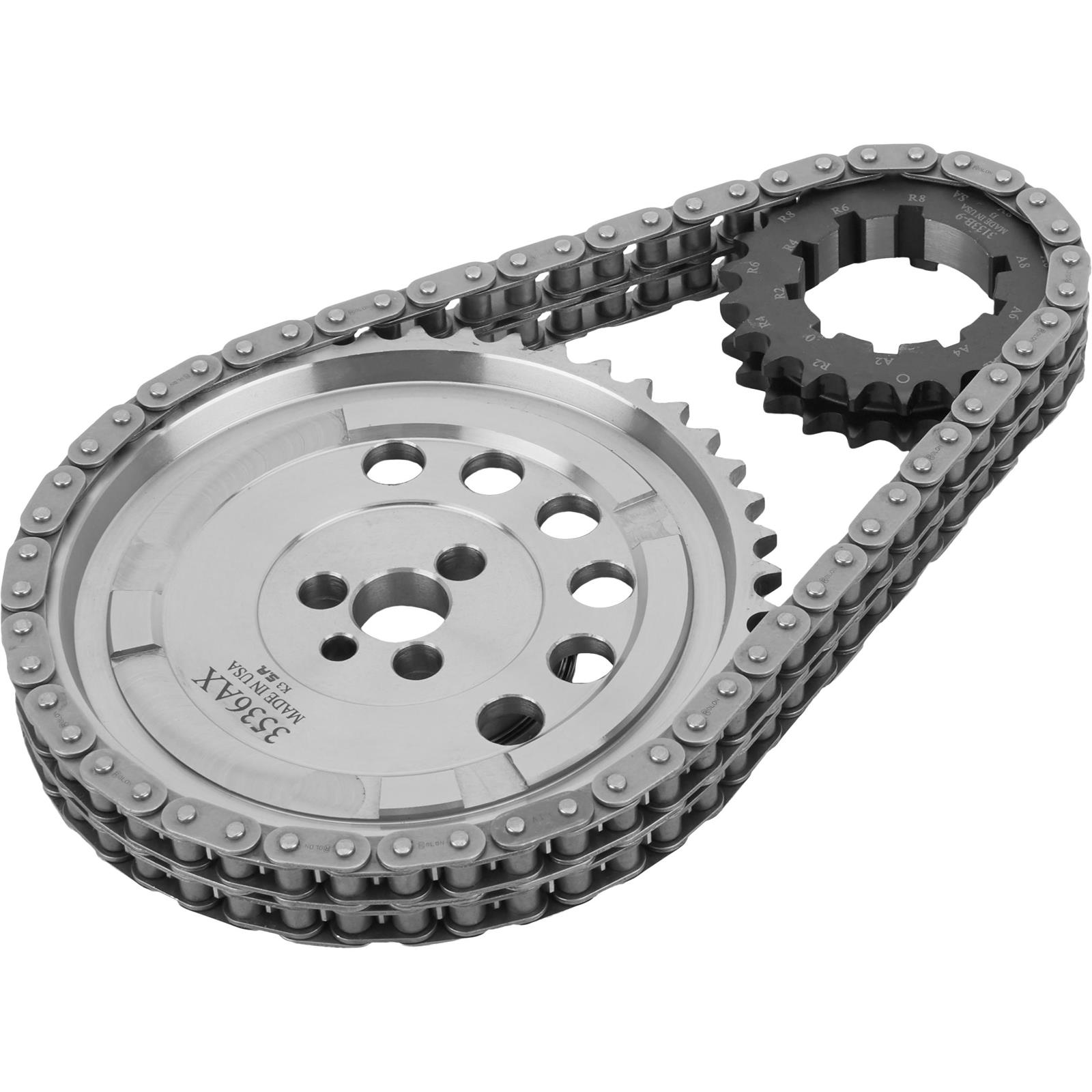yu2点セット LS Double Roller Billet Timing Set, 3 Bolt, 4 Sensors