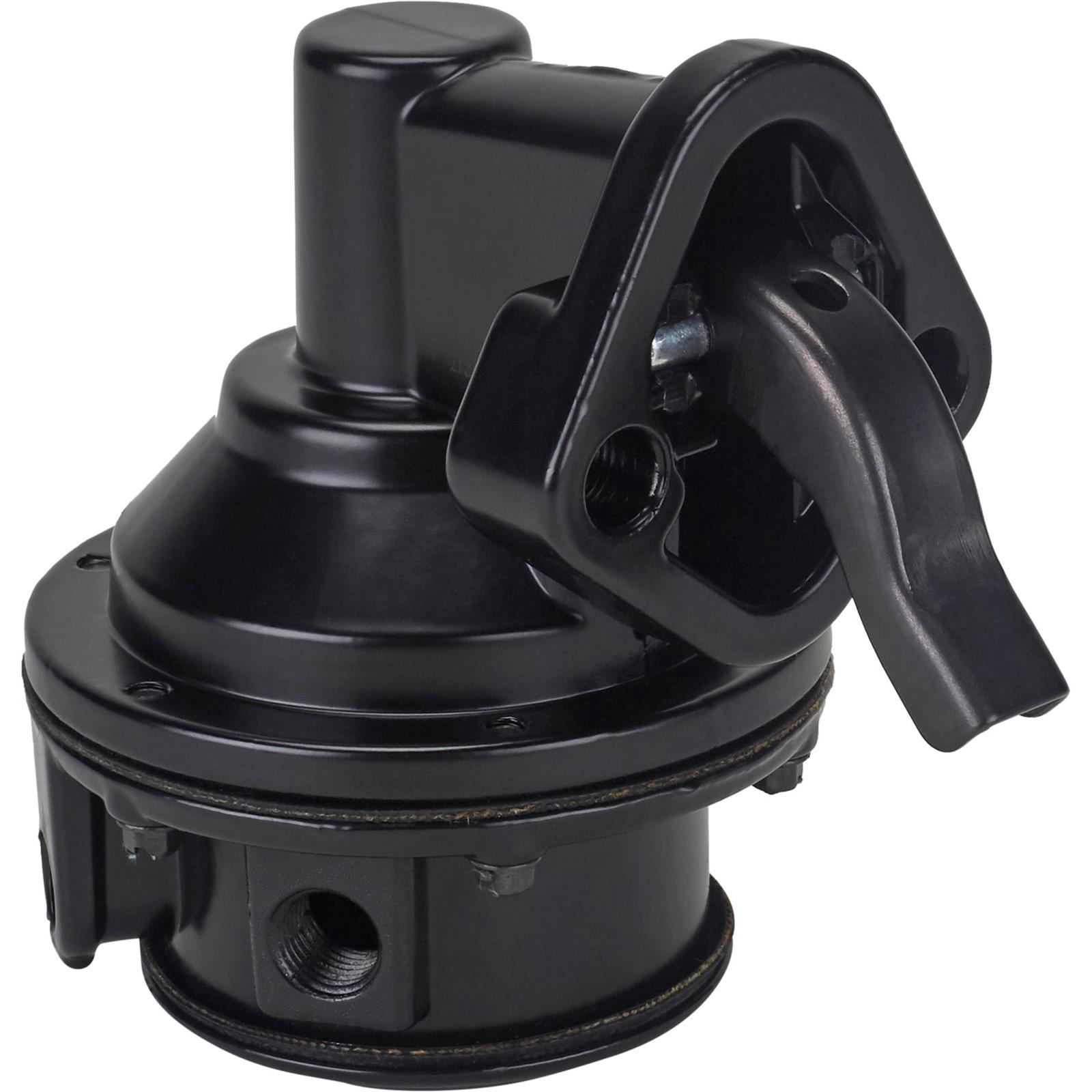 Chevy Small Block V8 Mechanical Fuel Pump, 80 GPH, Black