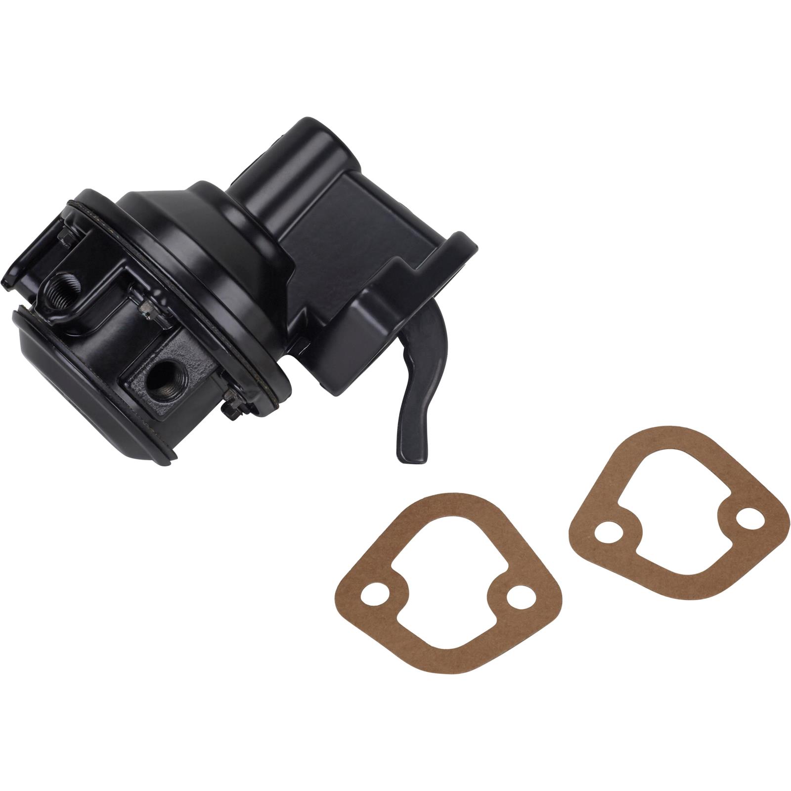 Chevy Small Block V8 Mechanical Fuel Pump, 80 GPH, Black