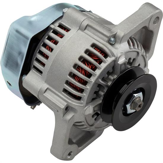 GM Denso Style 1Wire Mini Race Alternator, 90 Amp