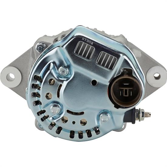 GM Denso Style 1Wire Mini Race Alternator Kit, 90A, High Mount