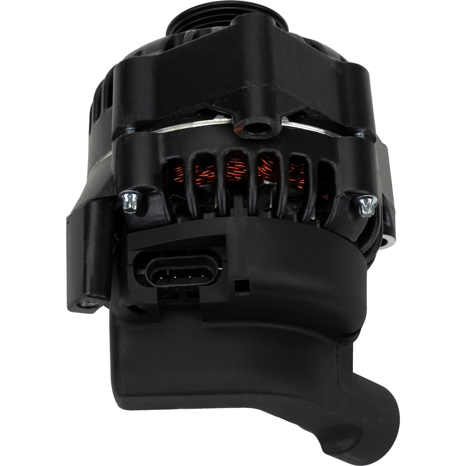 GM CS130D Style High Output 180 Amp All Black Alternator