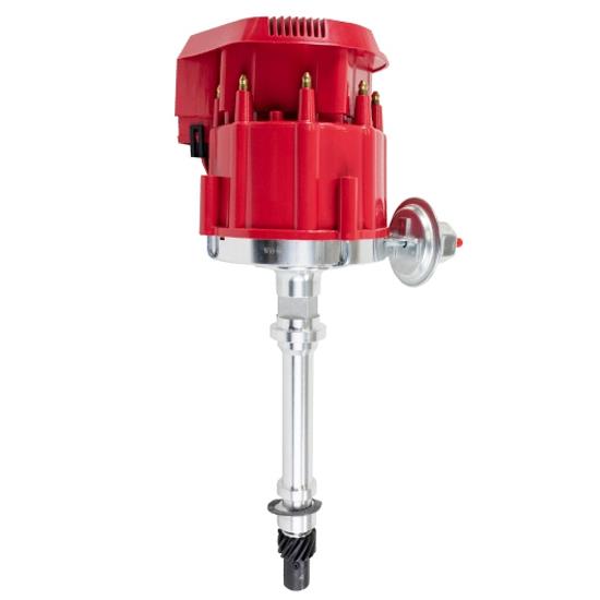 HEI Distributor w/Super Cap, SBC Small Block Chevy, Red