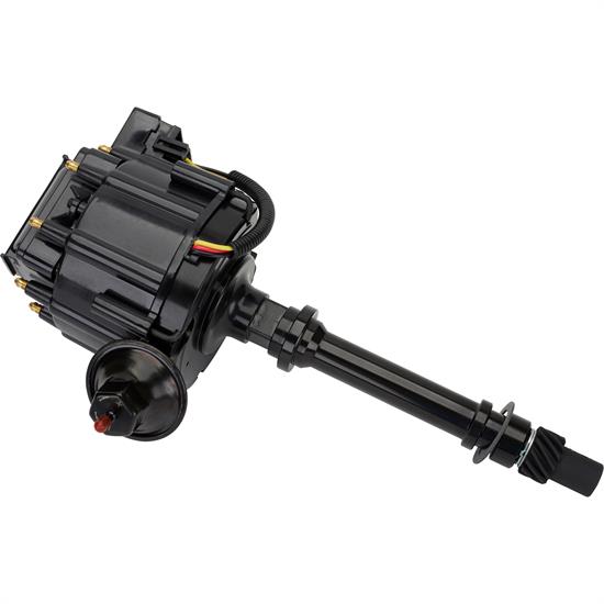 HEI Distributor, SBC Small Block Chevy, All Black