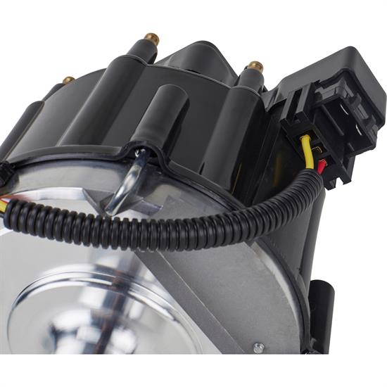 HEI Distributor, SBC Small Block Chevy, Black