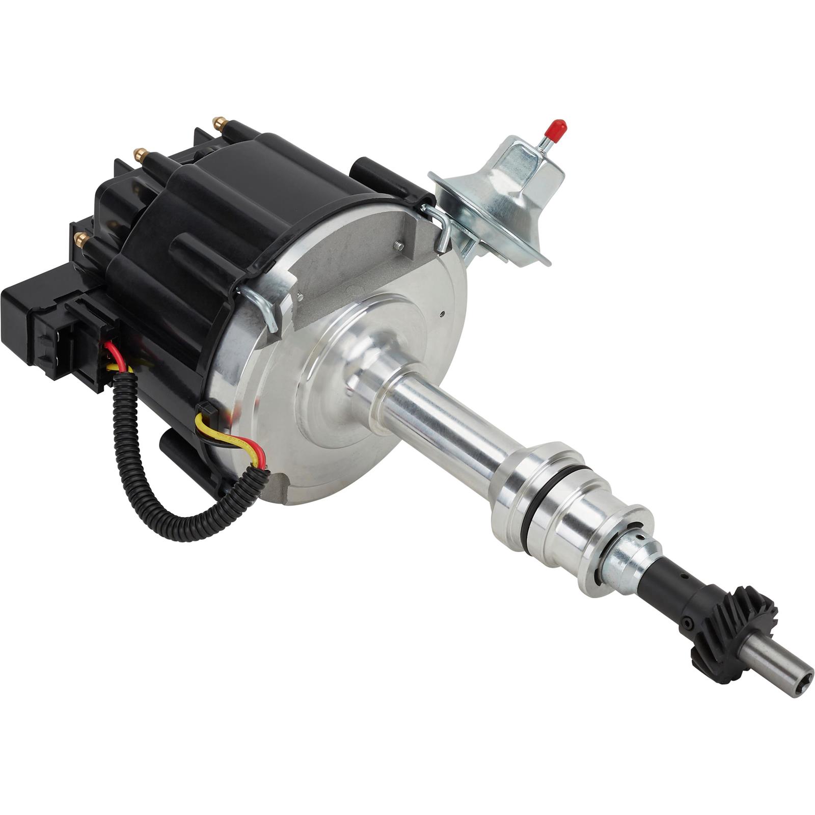 Speedway Motors BBF/351C V8 HEI Distributor, Blk