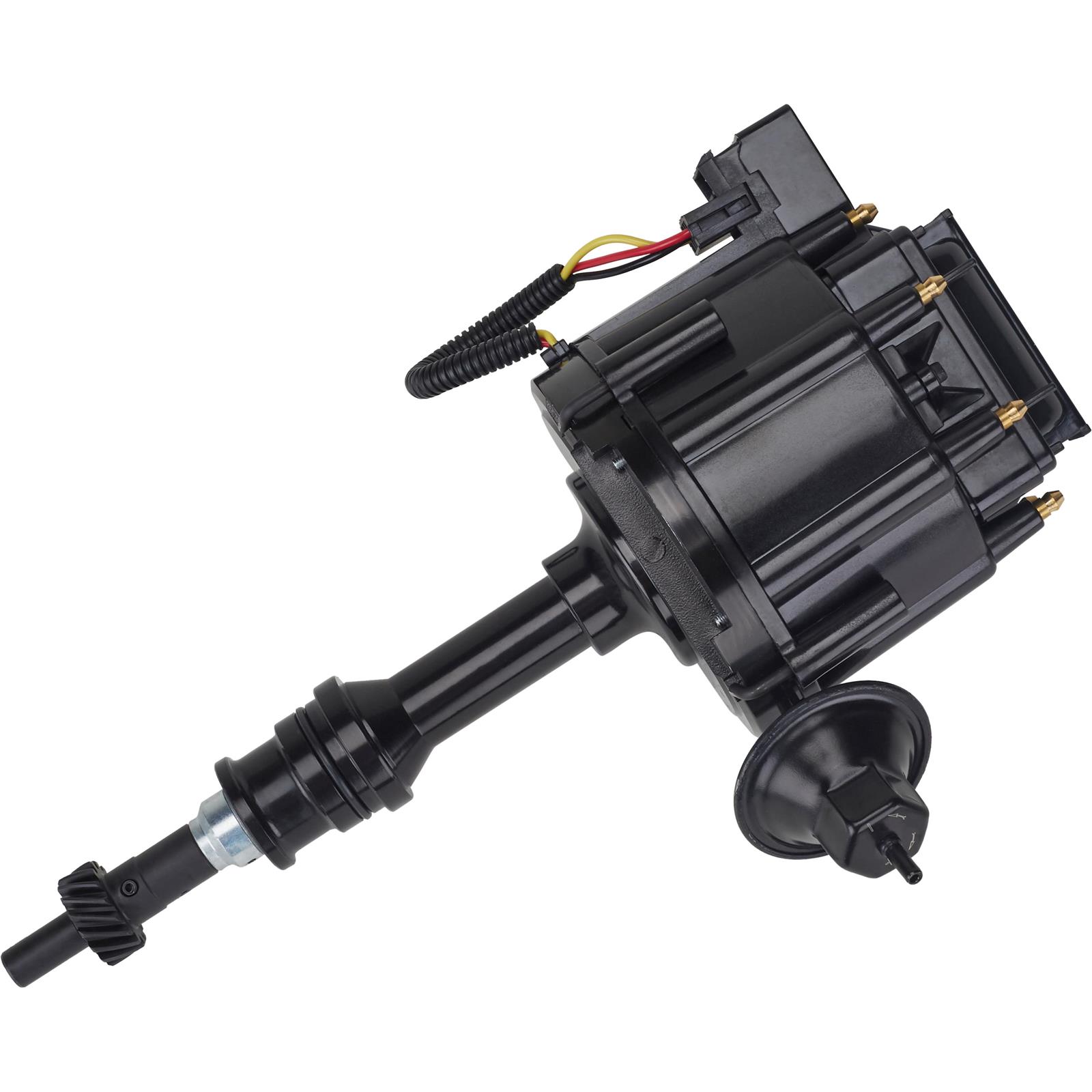 HEI Distributor, SBF Small Block Ford 351W, All Black