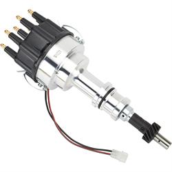 Ford 351W V8 Pro Billet Distributor, Mechanical Advance, Black